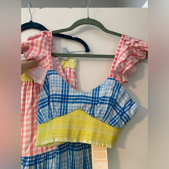 Rococo Sand gingham skirt and top set - Picture 6 of 9